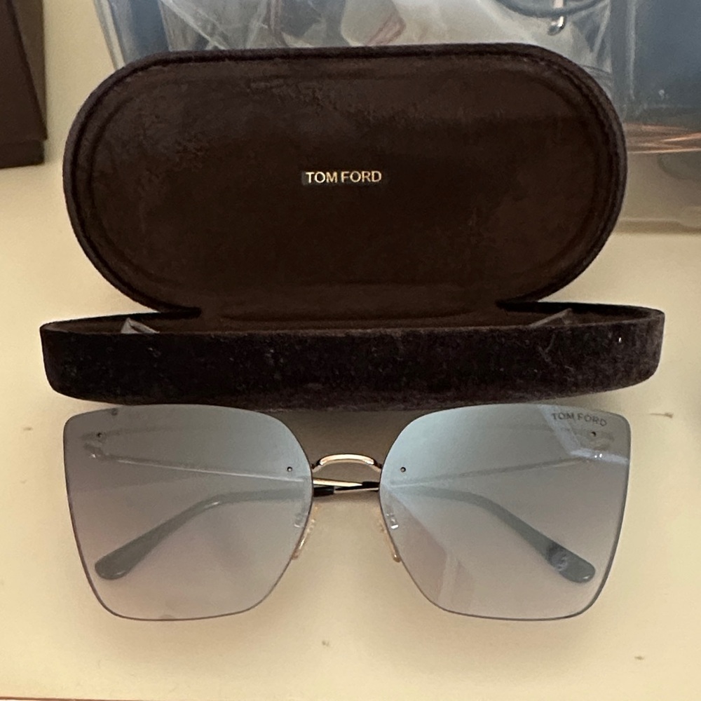 Tom Ford Women's Silver Sunglasses